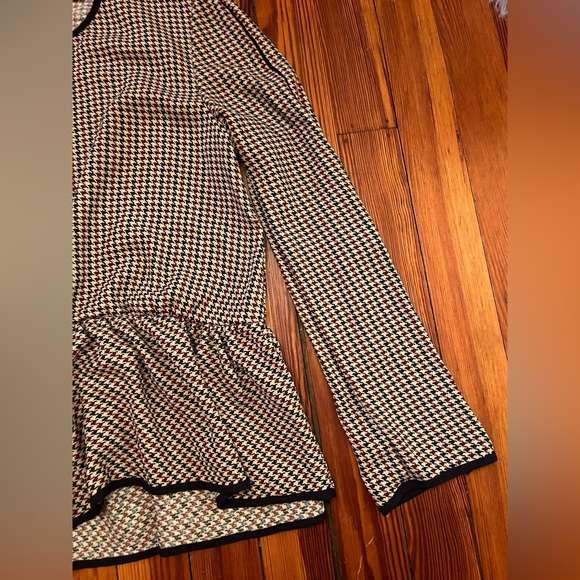 Zara houndstooth top medium - Picture 3 of 8